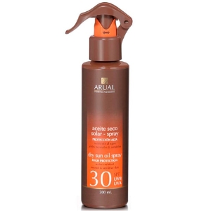 Arual Spray Sunscreen Dry oil 30 SPF. 200 ml