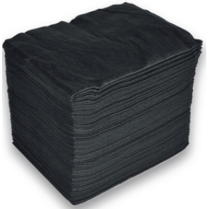 Einweg-Handtücher Cellulose  black 40x80cm Paquete 100uds