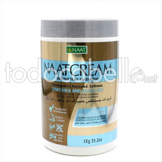 Nunaat Naatcream Creme aus Ziegenmilch und Paranüssen 1kg