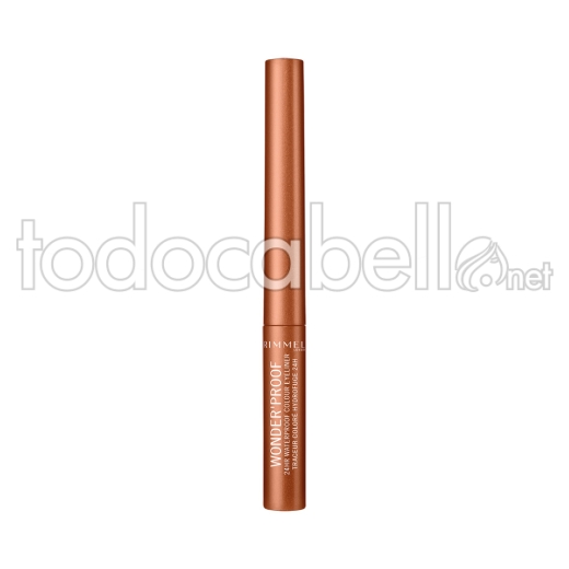 Rimmel London Wonder'proof Waterproof Eyeliner ref 001-true Copper