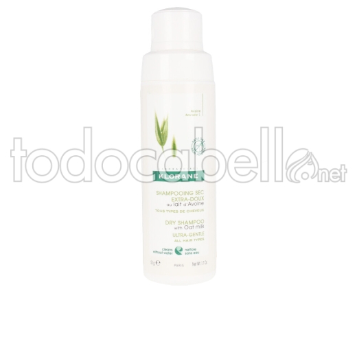 Klorane Dry Shampoo With Oat Milk Ultra-gentle All Hair Types 50gr