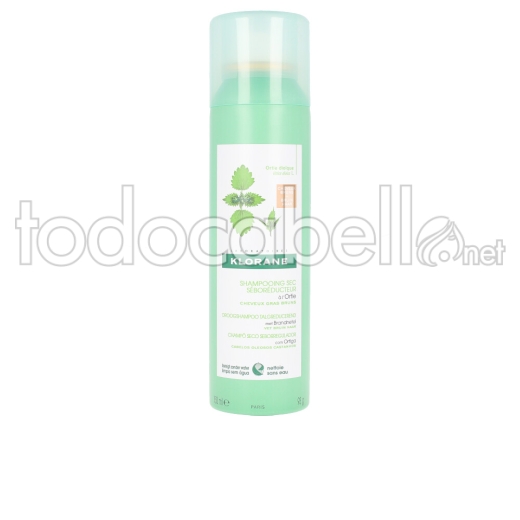 Klorane Dry Shampoo With Nettle Oil Control Oily, Dark Hair 150ml