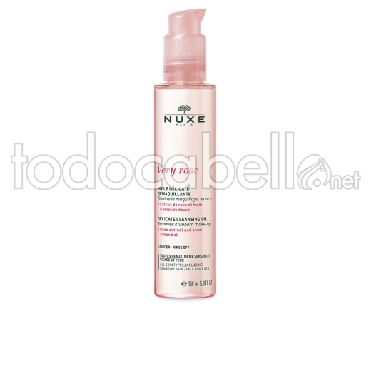 Nuxe Very Rose Huile Délicate Demaquillante 150 ml