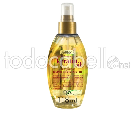 Ogx Keratin Oil Anti-breakage Hair Rapid Reviving Oil 118 Ml