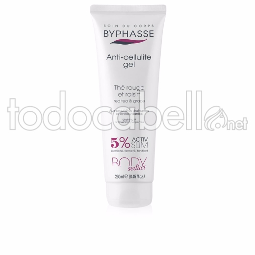 Byphasse Body Seduct Anti-cellulite Gel Red Tea And Grape 250ml