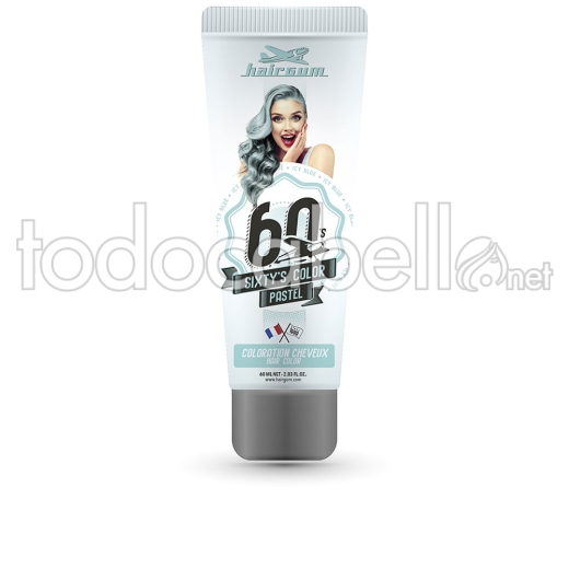 Hairgum Sixty's Color Hair Color ref icy Blue 60 Ml