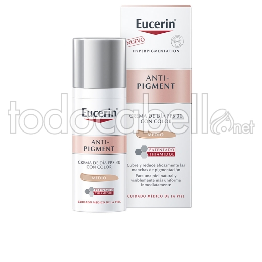 Eucerin Anti-pigment Crema De Día Spf 30 ref medio 50ml