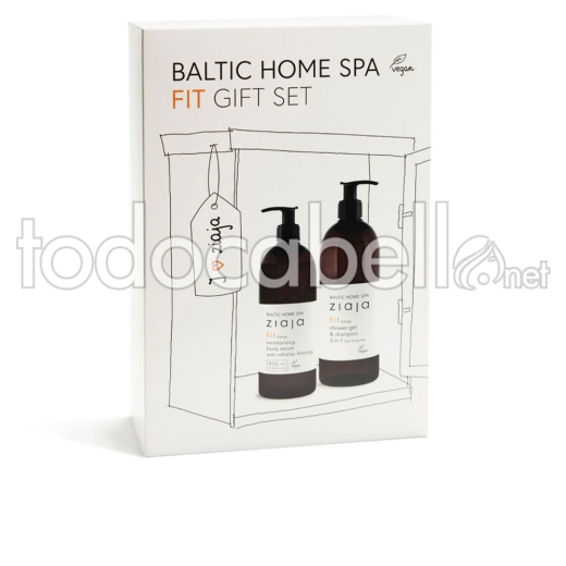Ziaja Baltic Home Spa Fit  GIFT SET 2Pz Gel de ducha-champú 3 en 1 + Serum corporal