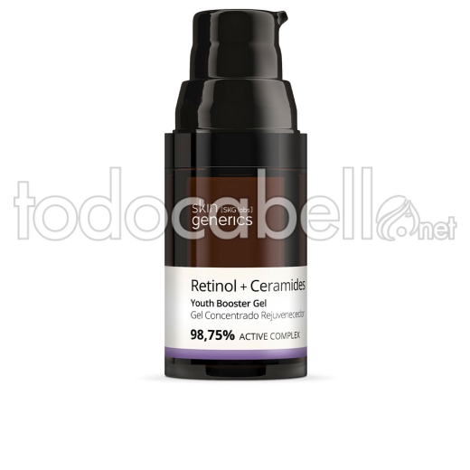Skin Generics Retinol + Ceramidas Gel Concentrado Rejuvenecedor 98,75% 20 Ml