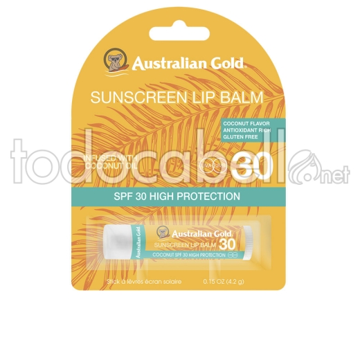 Australian Gold Lip Balm Spf30 #coconut Oil 4,2 Gr