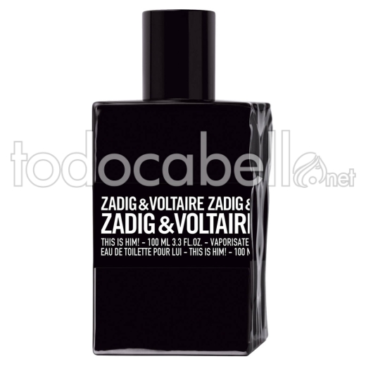 Zadig & Voltaire This Is Him!100ml V.edt