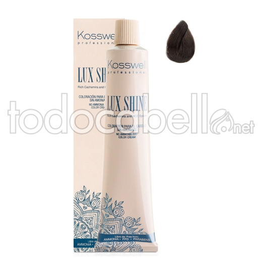 Tint Kosswell Lux reinem Ammoniak 5,82 Moka 60ml Glanz