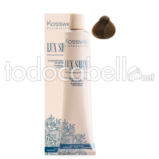 Tint Kosswell 7.3 Lux Glanz Blond Mittel Ammoniak Dorado 60ml