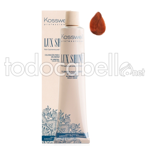 Tint Kosswell Lux Glanz Ammoniak 7,44 Intensive 60ml cobrizo