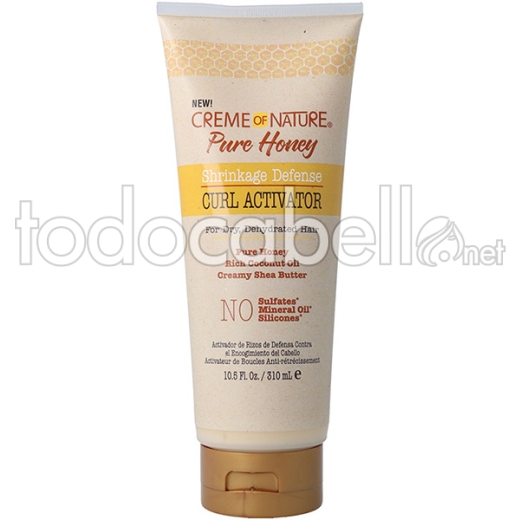Creme Of Nature Pure Honey Activador Rizos 10.5oz/310ml