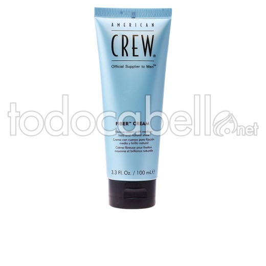 American Crew Fiber Cream Fibrous Cream Medium Hold Natural Shine 100 Ml