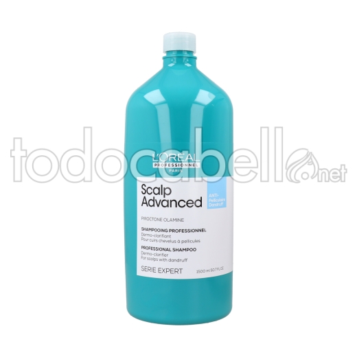 L'oréal Professionnel Paris Scalp Advanced Anti-dandruff Dermo-clarifier Shampoo 1500 Ml