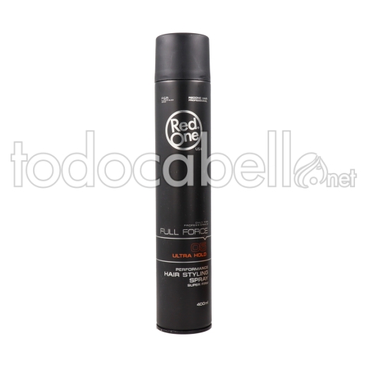 Red One Hair Styling Spray Full Force Ultra Hold 400 Ml