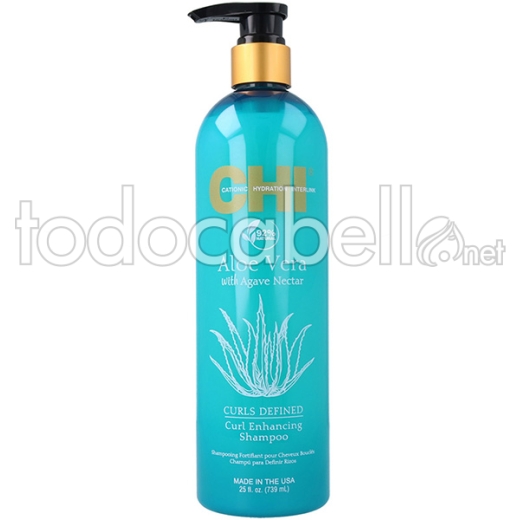 Farouk Chi Aloe Vera Curls Defined Enhancing Shampoo 739ml