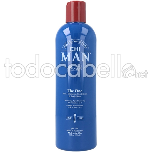 Farouk CHI Man The One 3-in-1 Shampoo 355ml