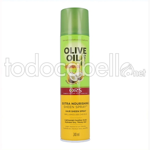 Ors Olive Oil Sheen Spray With Coconut Oil 240ml