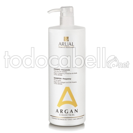 Arual Frequency Shampoo Argan Silk Protein 1000ml