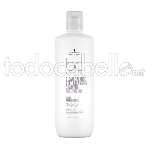 Schwarzkopf Vegan Care BC Clean Balance Mizellen-Shampoo 1000ml