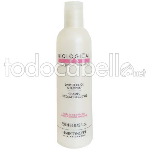 HC 250ml Hairconcept Biological Schule Shampoo häufiger Gebrauch.