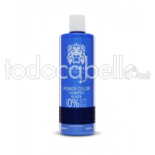 Valquer Power Color Shampoo de color Negro 400ml