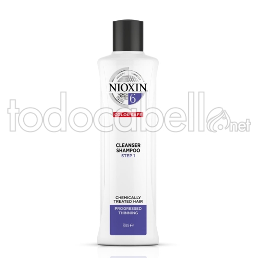 Wella NIOXIN Shampoo System 6 Chemically treated 300ml