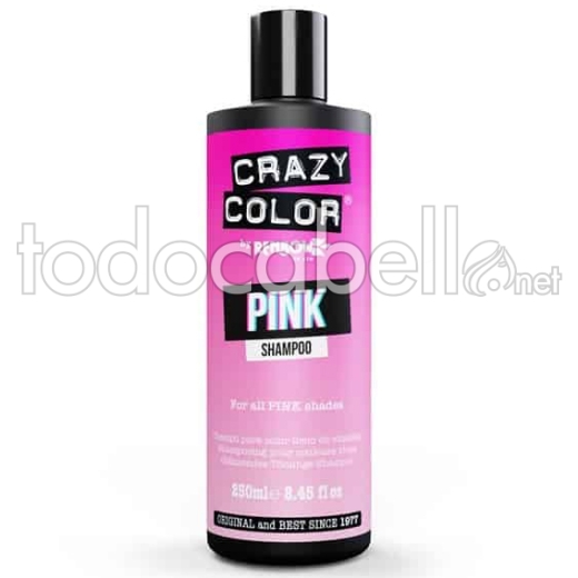 Verrückte Farbe Rosa gefärbtes Haar Shampoo 250ml