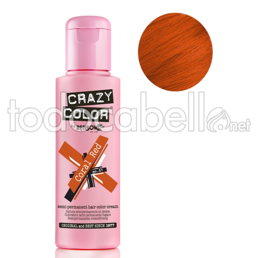Crazy Color Nº57 Coral Red 100ml