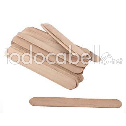 Einweg-Holz-Wachs Spatel 15cm 100 Stück