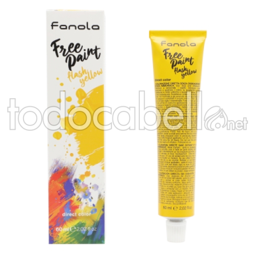 Fanola Free PaintFlash Yellow 60ml