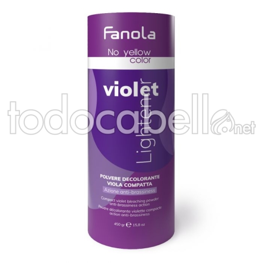 Fanola Violet Powder Entfärbung No Yellow Vegan 450gr
