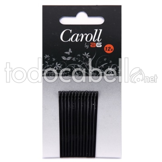 Caroll Clip mit schwarzer Kugel 6cm