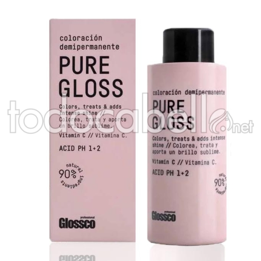 Glossco Tinte Demipermanente PURE GLOSS  7.44 60ml