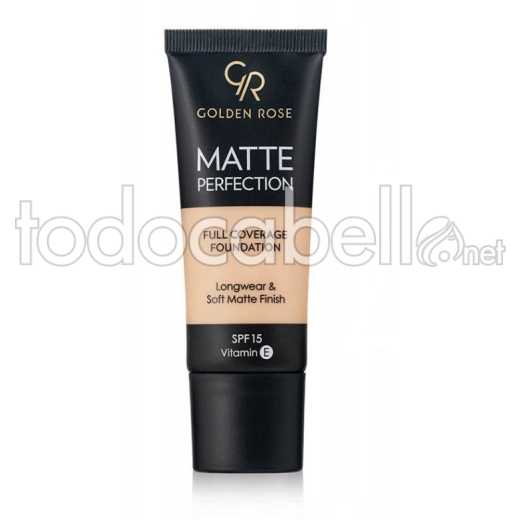 Golden Rose Makeup Matte Perfection Full Coverage SFP15 35ml