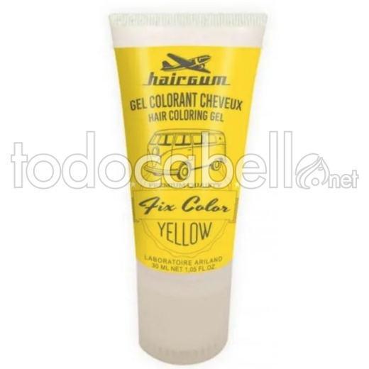 Hairgum Fix Farbe Yellow Farbe Haargel 30ml