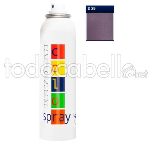 Kryolan Color Spray 150ml Lilac Opaque D29 Fantasie