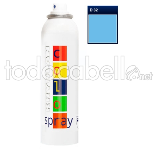 Kryolan Color Spray D32 150ml Opaque Azurblau