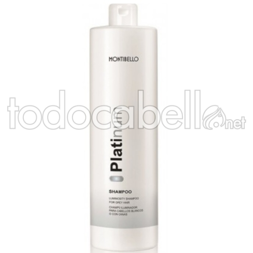 Montibello Platinum Shampoo 1000ml weißes Haar und graue Haare
