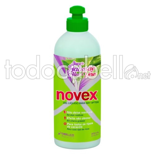 Novex Super Aloe Vera Leave In Conditioner für strapaziertes Haar 500ml