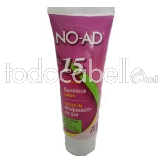 NO-AD Sunscreen SPF 15 100ml