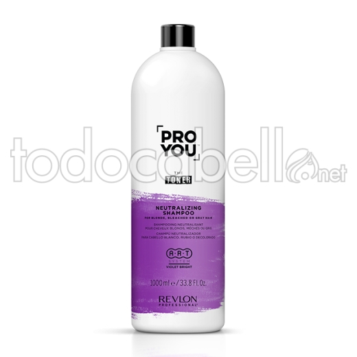 Revlon PROYOU Das tonerneutralisierende Shampoo für blondes Haar 1000ml