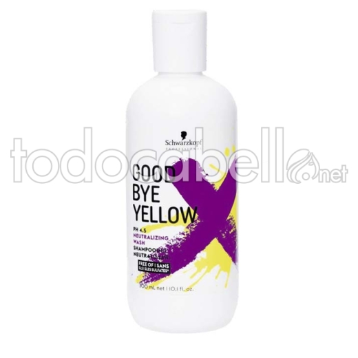 Schwarzkopf Good Bye Yellow Neutralisierendes Shampoo 300ml