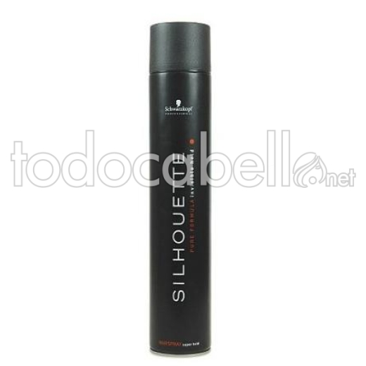 Schwarzkopf Silhouette Hairspray pur.  Extra Strong Hold-Hair Spray 300ml.