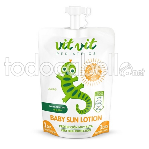 SUN UVA Baby-Sun Lotion LSF 50 35ml Vit Vit Pediatrics