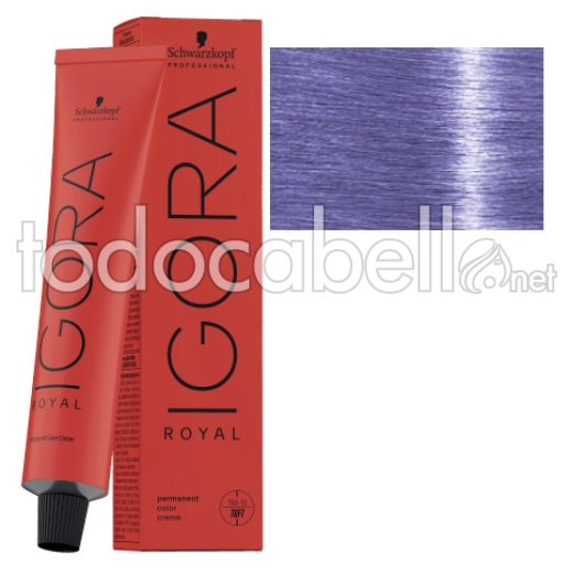 Schwarzkopf Tint Igora Royal 9,5-29 Lavanda Pastelltoner + Oxygenated