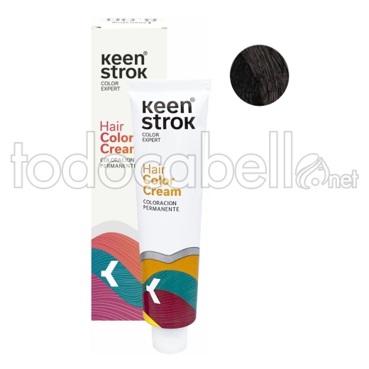 Keen Strok Tinte Color Keen 4.9 Castaño Marron 100gr